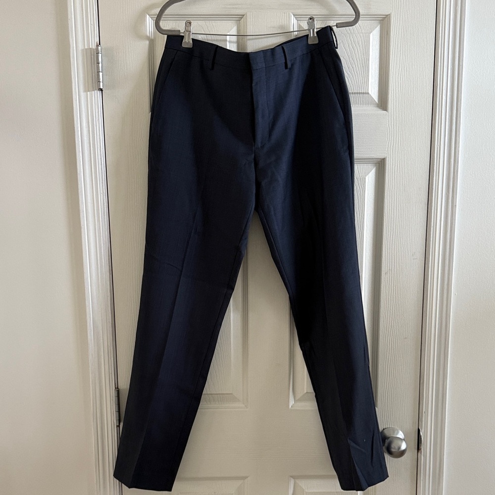 J. Crew Men's Dark Blue Thompson Dress Pants